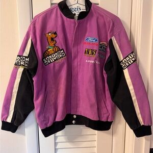 Vintage Cartoon Network NASCAR Wacky Racing Jacket